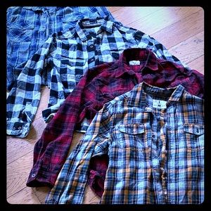 Super Flannel Combo - 4 flannels